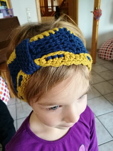 Stirnband warm & easy ( alle Größen) - Häkeln
