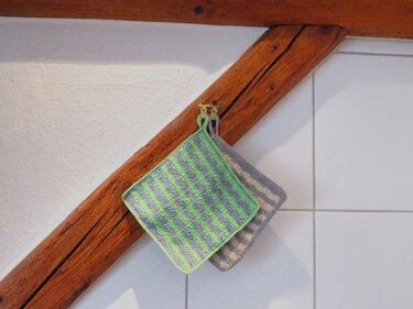 gehäkelte Waschlappen aus Baumwolle - Häkeln