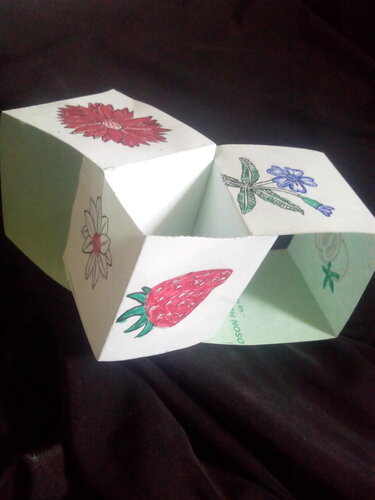 Paper Cube Puzzle With FREE Bonus - Crafts