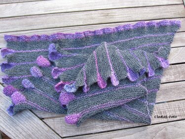 Strickanleitung Tuch "Spoony"