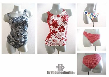 Lily Jersey Slip & Tank Top Schlüpfer Unterwäsche Set Home Wear - Bild 2