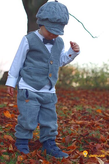 E-Book kleiner Gentleman Gr. 80-170 Shirt mit Fake-Weste - Bild 9