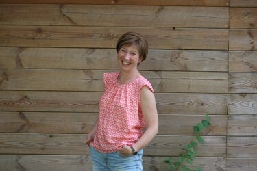 Nähanleitung und Schnittmuster Kleid Annie