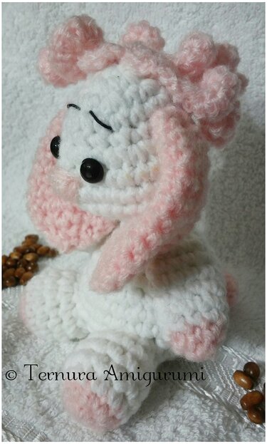 crochet pattern Sophie dog PDF ternura amigurumi english