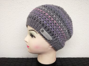 * Boyfriend * Strickanleitung für eine tolle Mütze zum wenden, alle Größen - Bild 3