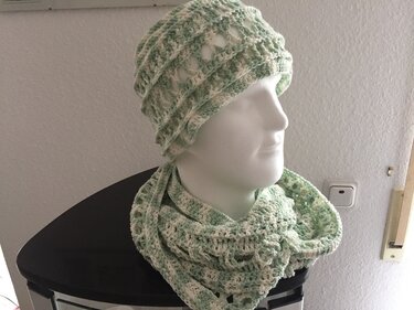 Loop und Mütze Uschi - Häkeln