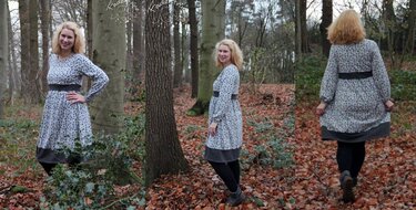 Ebook Schnittmuster und Nähanleitung Kleid Damen Große Maje Gr. 32 - 48 - Bild 14