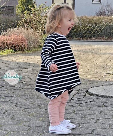 E-Book Luett Waterkant 3 in 1 Kleid - Tunika - Oversize Gr. 74-140 - Nähen