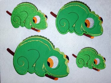 Stickdatei Chamäleon - Sticken