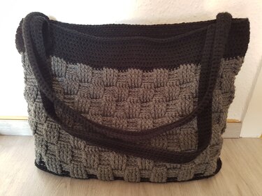Häkelanleitung Handtasche / Shopper, Tasche häkeln - Bild 6
