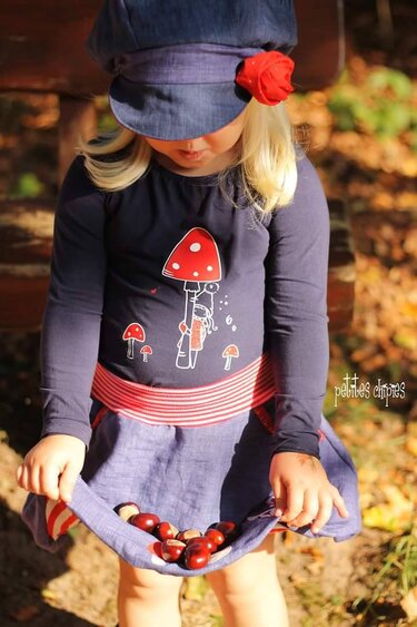 Ballonrock ebook Schnitt Gr. 74-164 - Nähen