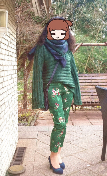 Pullover mit grossem Ärmel ( die einstellen kann) - Stricken