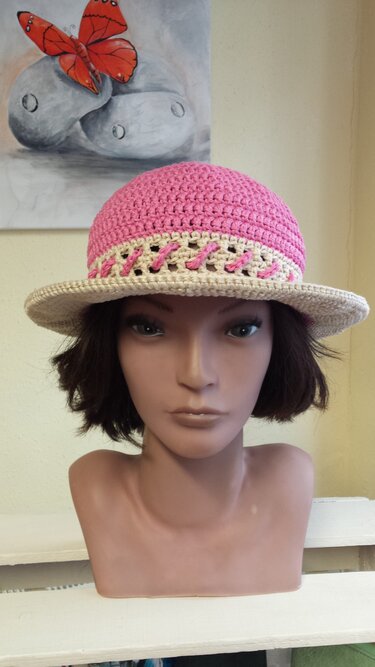 Häkelhut Woodcat für alle Größen - Bild 3