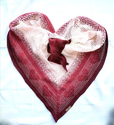 Dreieckstuch "Valentine" - Bild 3