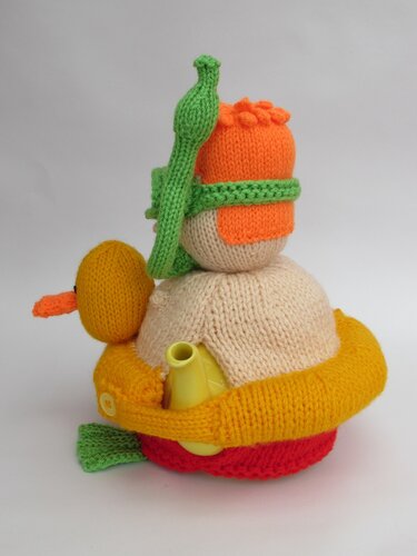 Snorkeler Tea Cosy - Knitting