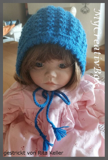 Babymütze "Nick(y)" -- Ku 35-40, gestrickt - Bild 12