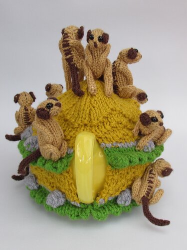 Pattern Meerkat Tea Cosy - Knitting