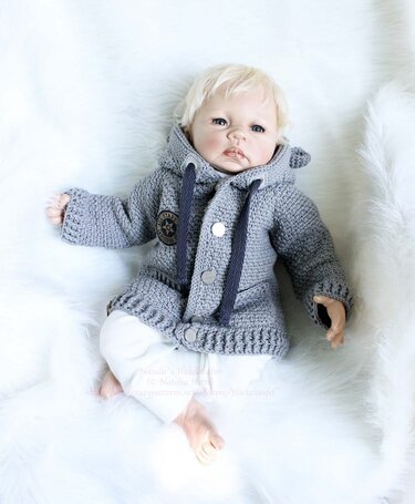 Baby & children jacket "Mouse", (Raglan, size 0 m. - 6 y.) - Image 8