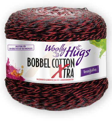 Tuch "Multimus" mit 1 Bobbel-Cotton XTRA von Woolly Hugs stricken - Bild 5