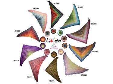 Häkel-Dreieckstuch "Nubigena" - Bild 9