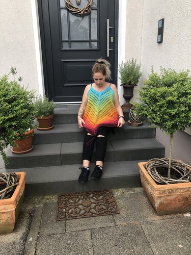 Häkelanleitung Hängerchen "Rainbow" - alle Größen - Bild 6
