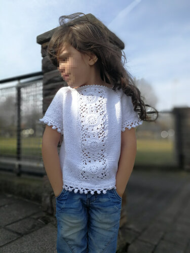 Strickanleitung Shirt Summer Time - Bild 4