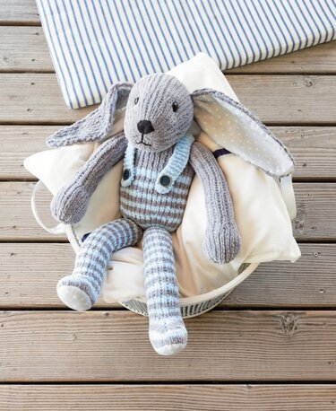 Riesen-Schmusehase - Stricken