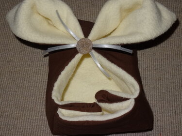 Eierkörbchen Osterkörbchen Hase nähen