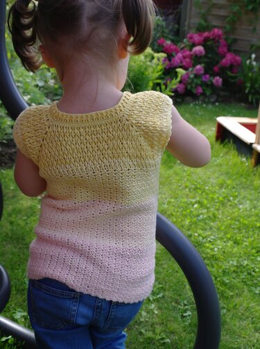 Häkelanleitung Weste/ Kurzarmjacke für Kinder (alle Größen) - Bild 4