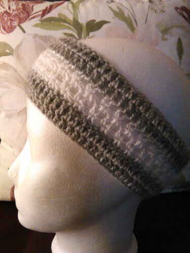 Stirnband / Haarband "Sternchen" - Häkeln