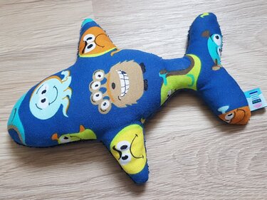 ITH Stickdatei Hai für den 20x20 Rahmen - Sticken