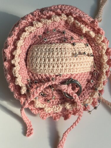 Schmuck - Pompadur - Häkeln