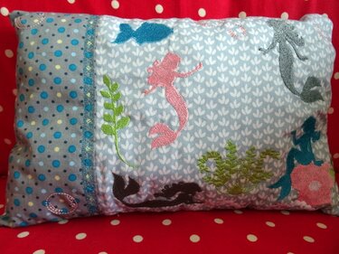 Stickdatei Meerjungfrau - Sticken