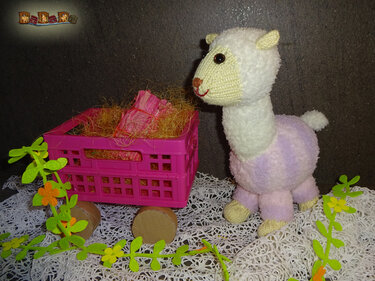 Alpaka - Baby Alma, zum Kuscheln - gestrickt von Dadade - Stricken