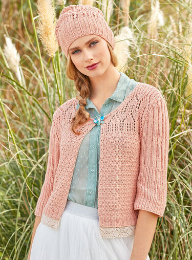 Strickjacke und Mütze Nienna - Bild 3