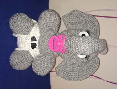 Amigurumi Baby Elefant - Häkeln