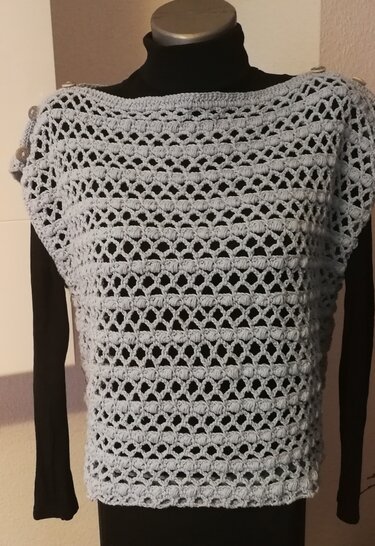Häkelanleitung "Sommerliches Shirt" - Bild 9