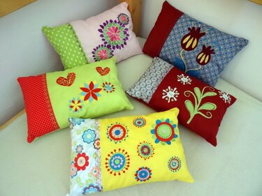 Stickdatei Blumen Herz Love Flower - Sticken