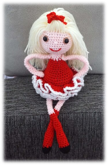 Crochet Pattern Dolly Kimberly! - Image 3