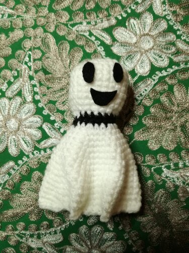 Gespenst häkeln, Häkelanleitung, kosenlos
