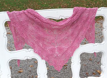 Anleitung Lace-Dreieckstuch "Unda" - Bild 3