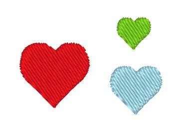 Stickdatei einfache kleine Kronen - Sticken