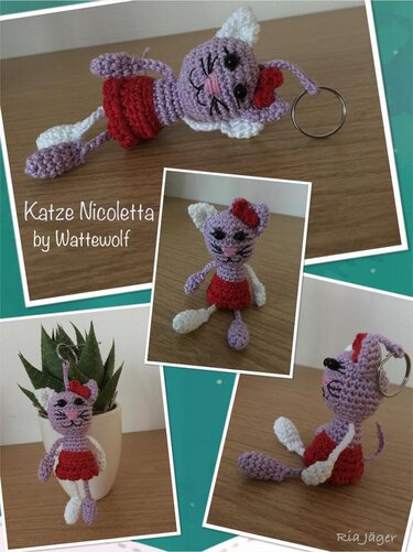 Katze Nicoletta - Häkeln