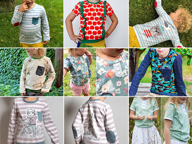 Kinder-Shirts "Filip & Filippa" - Nähen