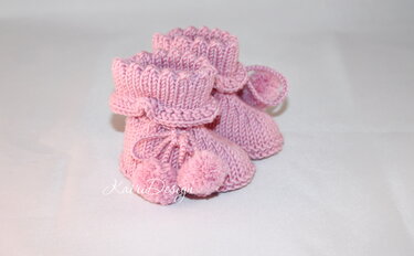 Baby booty - Knitting