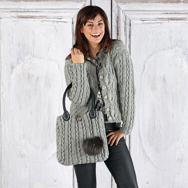 Strickanleitung Damentrachtenjacke "Tweed" 759002 - Bild 2