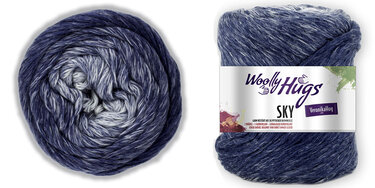 Wölkchen, Loop gestrickt - Bild 3