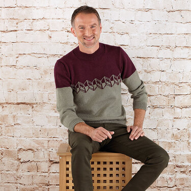 Strickanleitung Herrenpullover "Lucca" 759095 - Bild 2