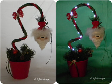 Häkelanleitung Ein kleiner Gruß vom Weihnachtsmann - Bild 4