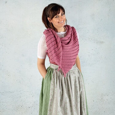 Strickanleitung Schultertuch "Merino Extrafein" 759025 - Stricken